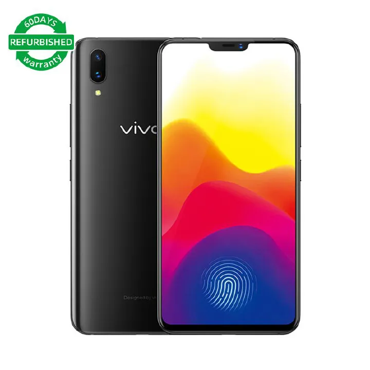 Refurbished phone vivo X21 4g 6.28-inch screen 12mp camera 3200mAh battery 18w charge used phone