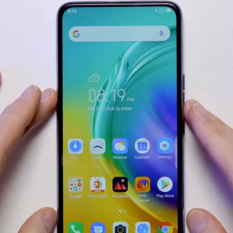 Refurbished Tecno Camon 15Pro  4G 6+128g 6.53-inch screen 48MP camera 6+128g 4000mAh battery  mobile phone