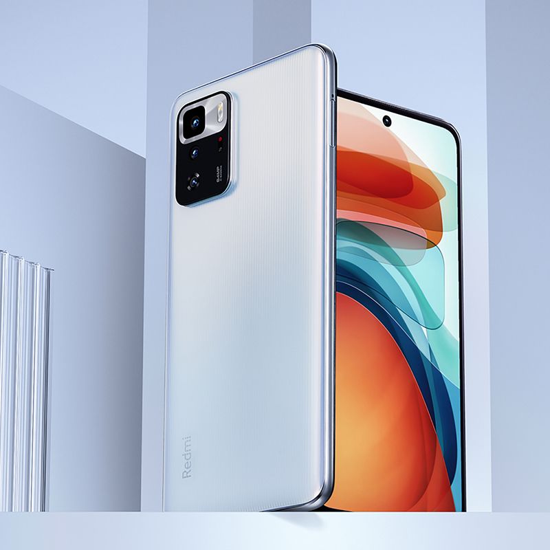 Refurbished Xiaomi Redmi Note 10 Pro 5G 6.6-inch Screen CPU MediaTek Dimensity 1100 64MP Camera 5000mAh Battery Smartphone