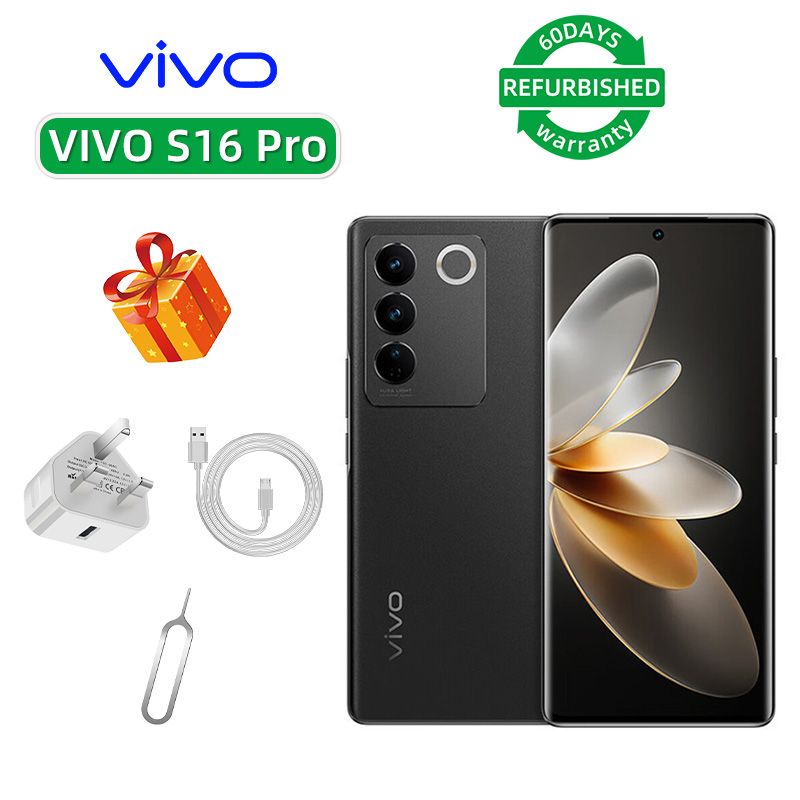 Refurbished vivo S16 Pro 5G 6.78-inch screen CPU MediaTek Dimensity 8200 50MP camera 4600mAh rechargeable smartphone
