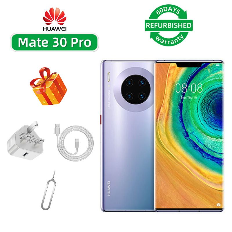 Refurbished Huawei Mate 30 Pro 5G CPU HiSilicon Kirin 990 5G 6.53-inch screen 40MP camera 4500mAh battery smartphone