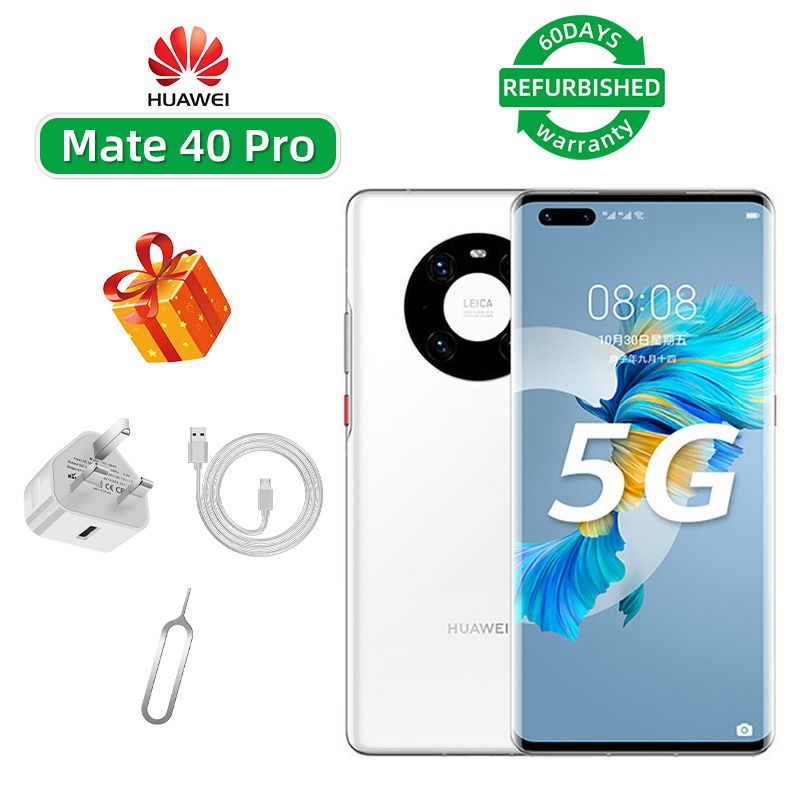 Refurbished Huawei Mate 40 Pro 4G CPU HiSilicon Kirin 9000 6.76-inch screen 50MP camera 4400mAh battery smartphone