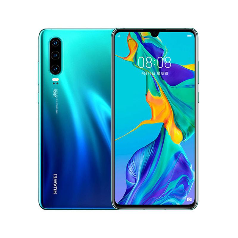 Refurbished Huawei P30 4G CPU Hisilicon Kirin 980 6.1-inch screen 40MP camera 3650mAh battery smartphone