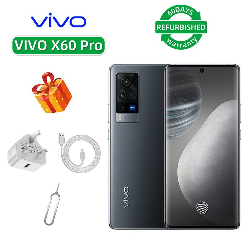 Refurbished vivo X60 Pro 5G 6.56-inch screen CPU Samsung Exynos 1080 48MP camera 4200mAh rechargeable smartphone