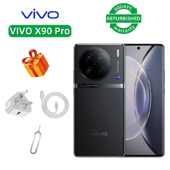 Refurbished vivo X90 Pro 5G 6.78-inch screen CPU MediaTek Dimensity 9200 50MP camera 4870mAh rechargeable smartphone