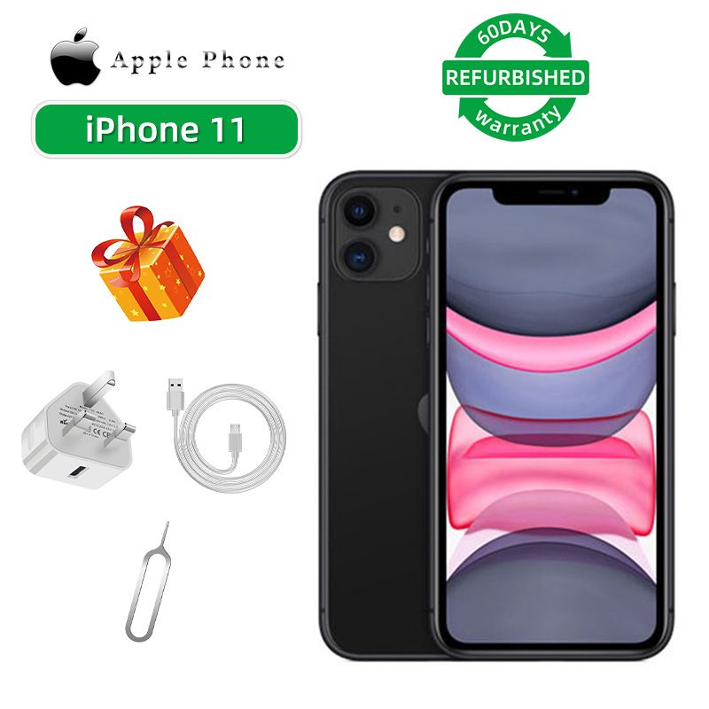 Refurbished phone Apple iPhone 11 4G CPU Apple A13 6.1-inch screen 12MP came 3110mAh battery used phone