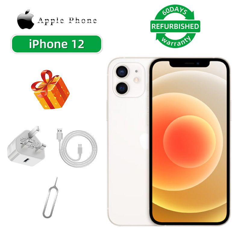 Refurbished phone Apple iPhone 12 5G CPU Apple A14 6.1-inch screen 12MP came 2815mAh battery used phone