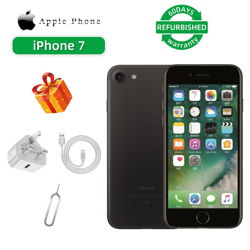 Refurbished phone Apple iPhone 7 4G CPU Apple A10 4.7-inch screen 12MP came 1960mAh battery used phone