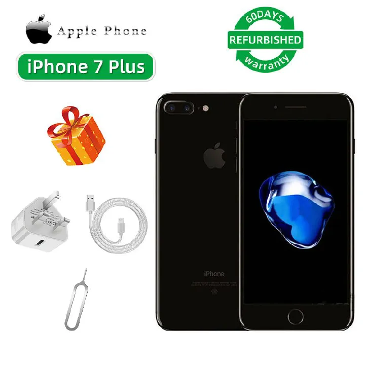 Refurbished phone Apple iPhone 7 Plus 4G CPU Apple A10 5.5-inch screen 12MP came 2900mAh battery used phone