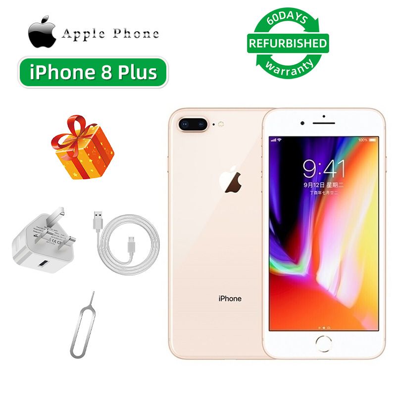 Refurbished phone Apple iPhone 8 Plus 4G CPU Apple A11 4.7-inch screen 12MP came 1821mAh battery used phone