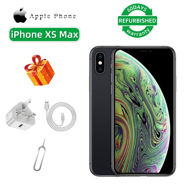 Refurbished phone Apple iPhone XS Max 4G CPU Apple A12 5.8-inch screen 12MP came 3174mAh battery used phone