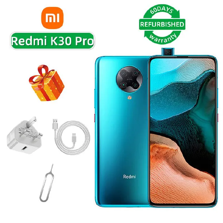 Refurbished Redmi K30 Pro 5G CPU Qualcomm Snapdragon 865 6.67-inch AMOLED inch screen 64MP camera 4700mAh battery used phone