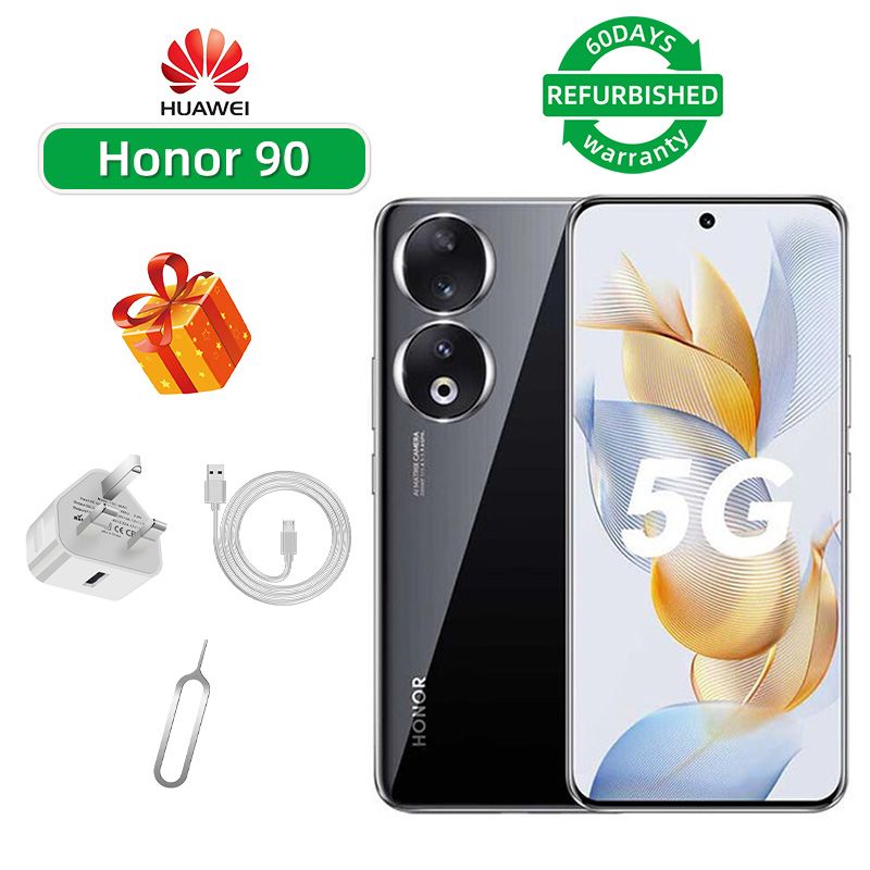 Refurbished Phone Honor 90 5G CPU Qualcomm Snapdragon 7 Gen1 6.7-inch Screen 200MP Camera 5000mAh used Phone
