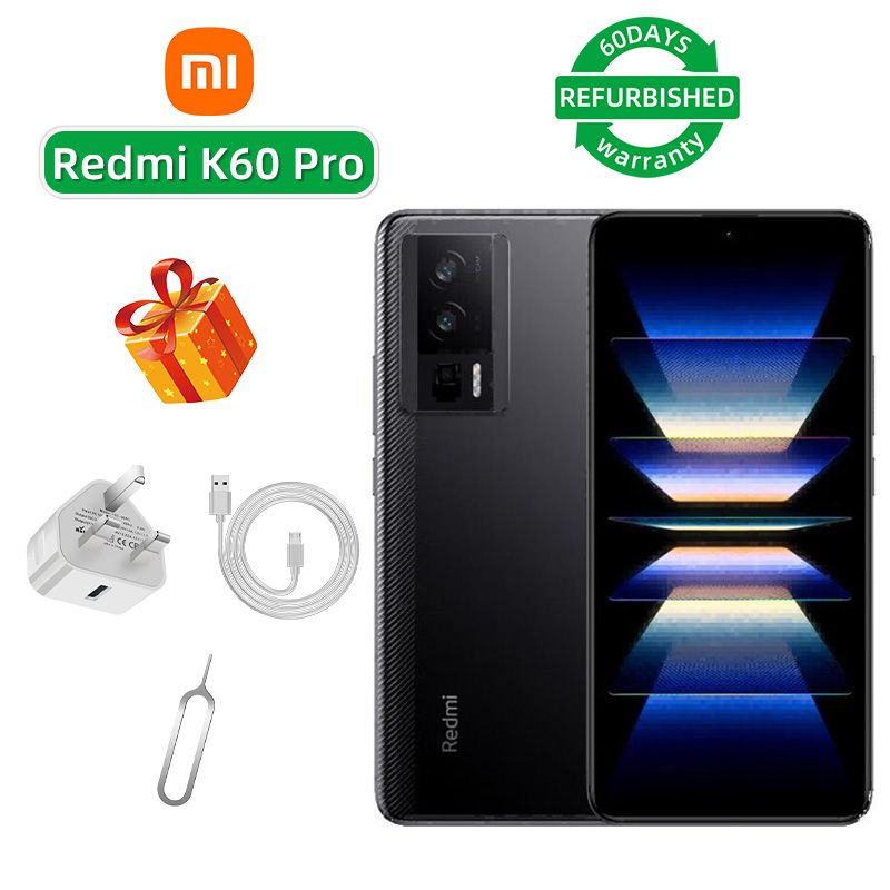 Refurbished Redmi K60 Pro 5G CPU Qualcomm Snapdragon 8 Gen2 6.67-inch OLED screen 50MP camera 5000mAh battery used phone