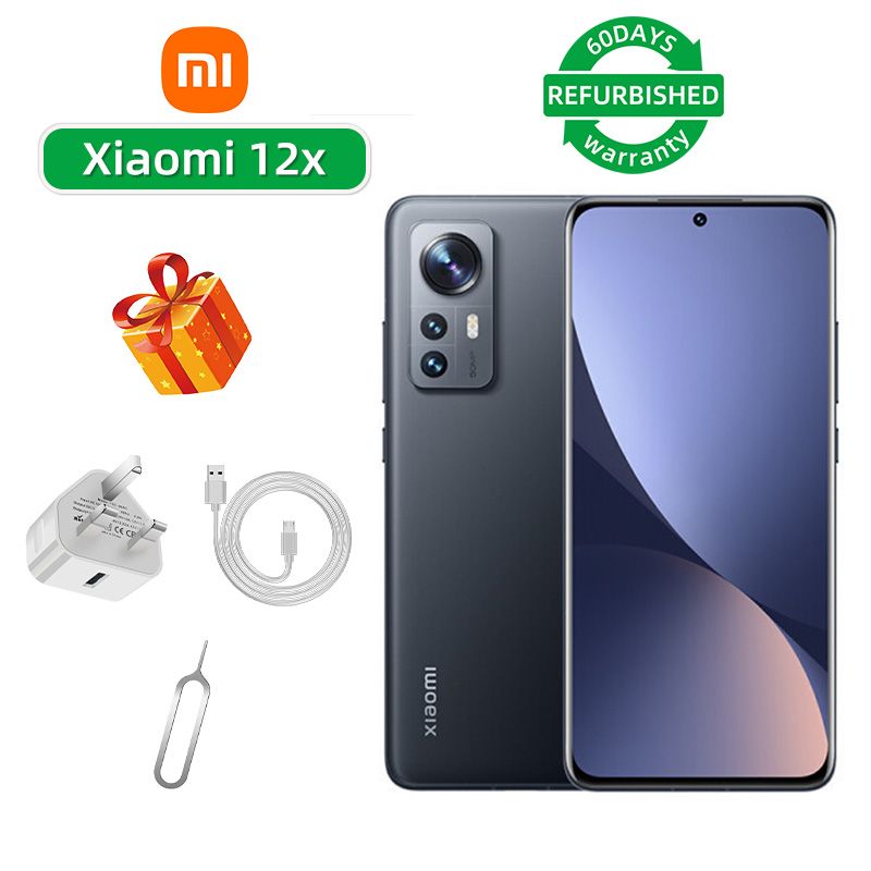 Refurbished Xiaomi 12x 5G 6.28-inch screen CPU Qualcomm Snapdragon 870 50MP camera 4500mAh battery smartphone