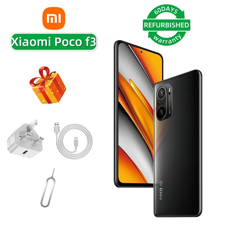 Refurbished Xiaomi POCO F3 5G 6.67-inch screen CPU Qualcomm Snapdragon 870 48MP camera 4520mAh battery smartphone