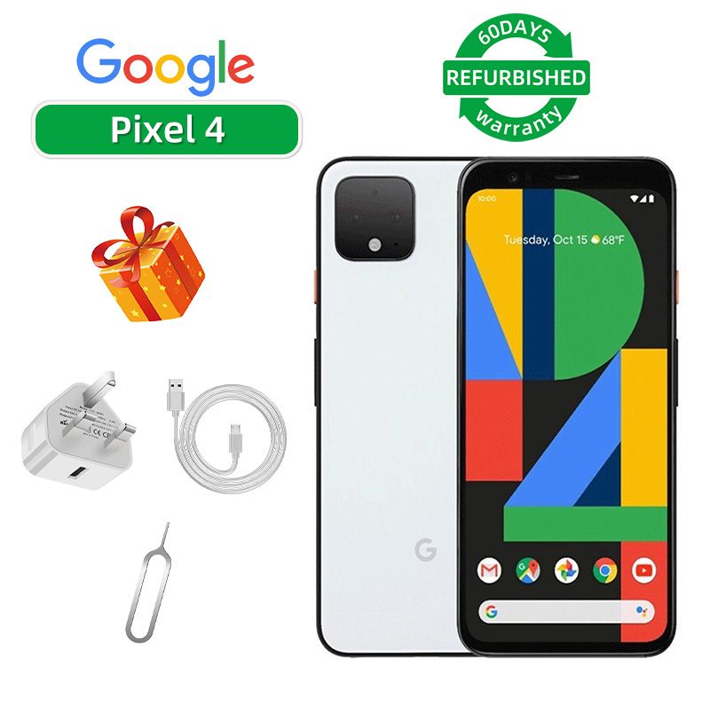 Refurbished Google Pixel 4 4G 5.5-inch Screen CPU Qualcomm Snapdragon 855 2800mAh Battery Mobile Phone