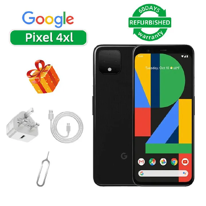 Refurbished Google Pixel 4xl 4G 5.7-inch Screen CPU Qualcomm Snapdragon 855 2800mAh Battery Mobile Phone