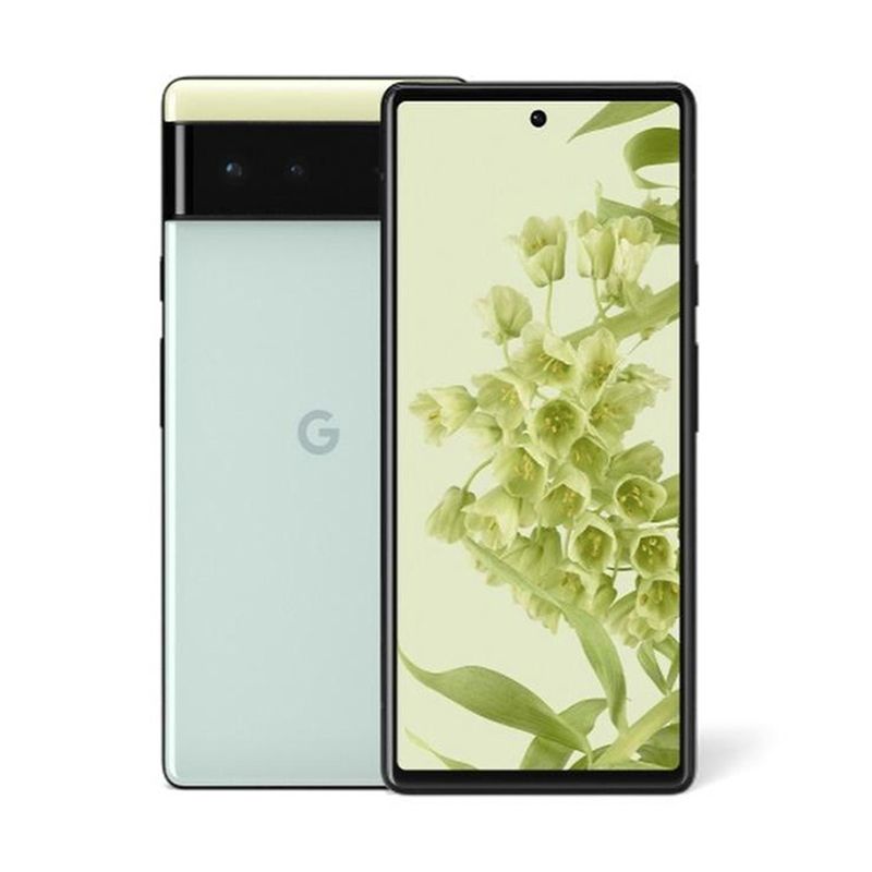 Refurbished Google Pixel 6 5G 6.4-inch Screen CPU Google Tensor 50MP 4614mAh Battery Mobile Phone