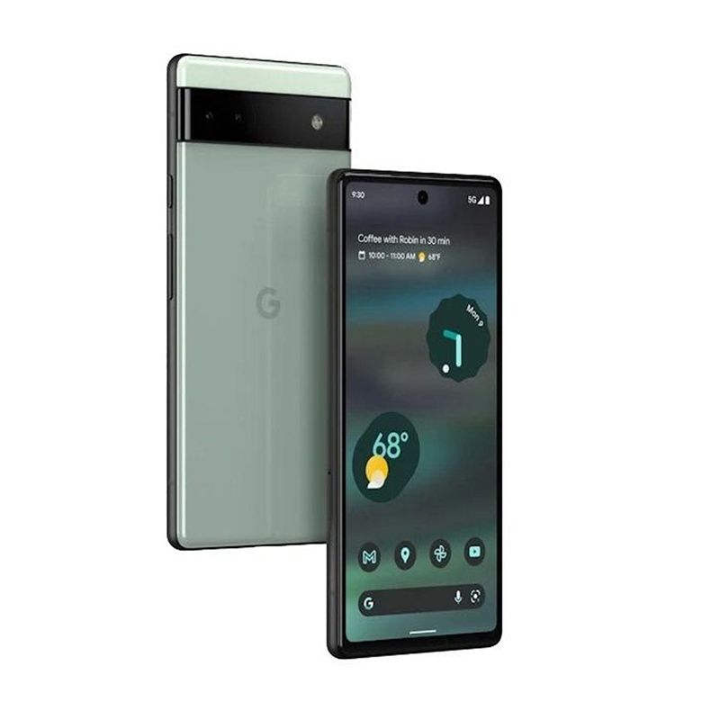 Refurbished Google Pixel 6a 5G 6.1-inch Screen CPU Google Tensor 12MP 4410mAh Battery Mobile Phone