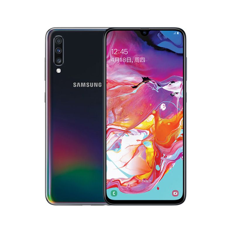 Refurbished Samsung Galaxy A70 4G 6.7-inch Screen CPU Qualcomm Snapdragon 675 32MP Camera 4500mAh Battery Mobile Phone
