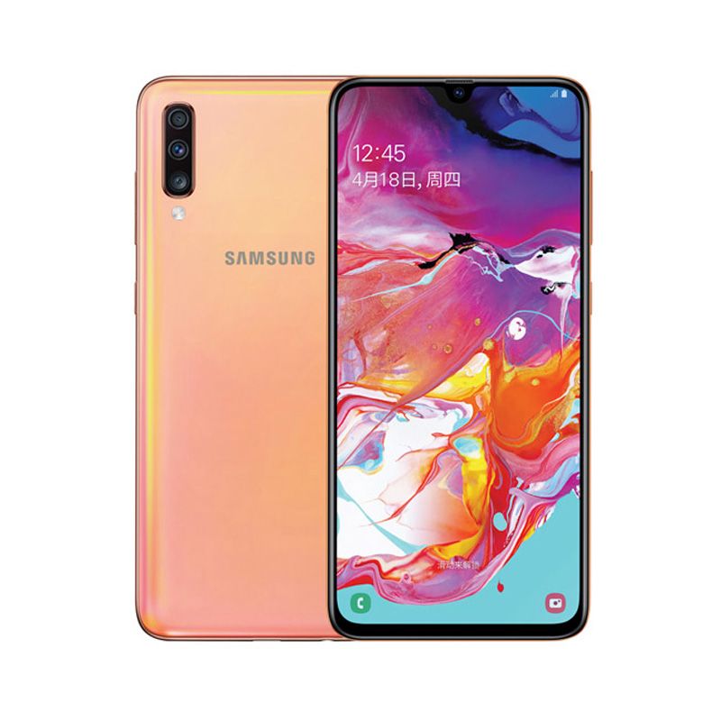 Refurbished Samsung Galaxy A70 4G 6.7-inch Screen CPU Qualcomm Snapdragon 675 32MP Camera 4500mAh Battery Mobile Phone