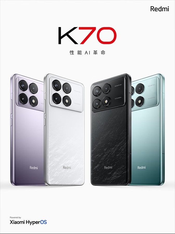 Refurbished Redmi K70 5G CPU second-generation Snapdragon 8 mobile platform 6.67-inch 50MP camera 5000mAh battery used phone