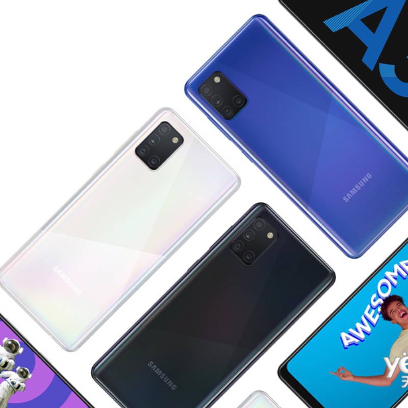 Refurbished Samsung Galaxy A31 4g 6.4-inch screen CPU MediaTek Dimensity 700 MT6833 48MP camera 5000mAh rechargeable smartphone