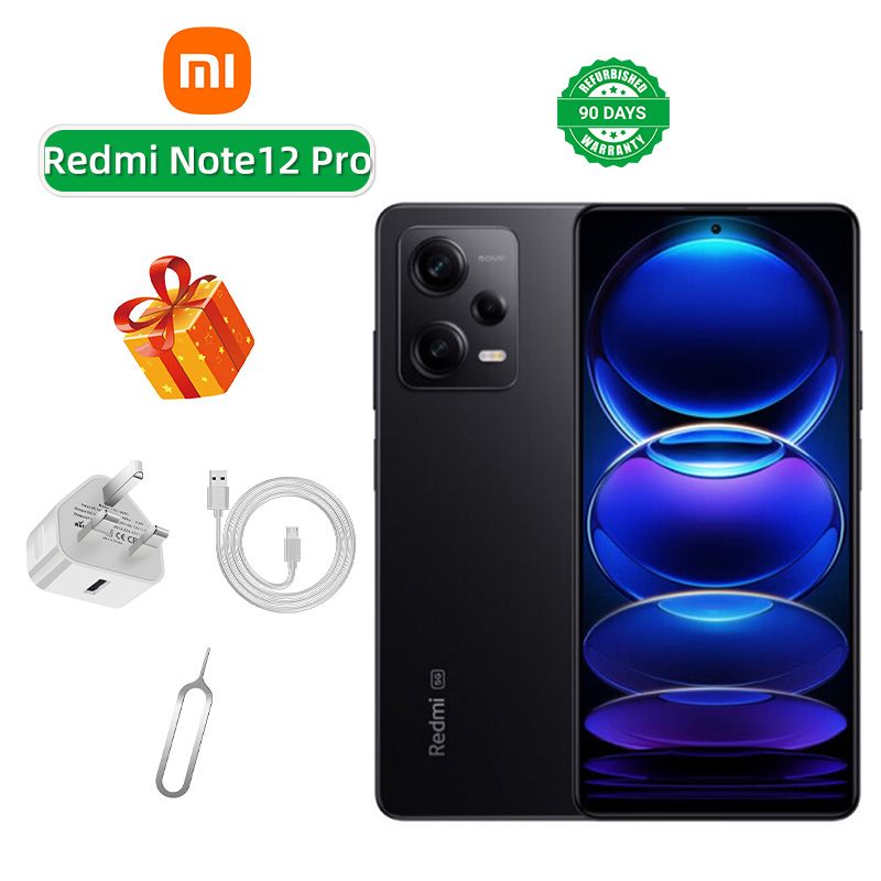 Refurbished Redmi Note 12 Pro 5G 6.67-inch screen CPU MediaTek Dimensity 1080 50MP camera 5000mAh battery smartphone