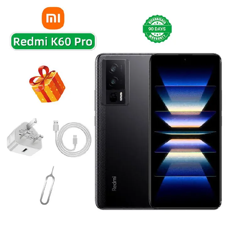 Refurbished Redmi K60 Pro 5G CPU Qualcomm Snapdragon 8 Gen2 6.67-inch OLED screen 50MP camera 5000mAh battery used phone