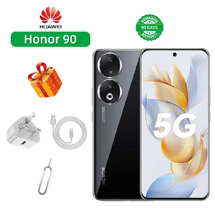 Refurbished Phone Honor 90 5G CPU Qualcomm Snapdragon 7 Gen1 6.7-inch Screen 200MP Camera 5000mAh used Phone