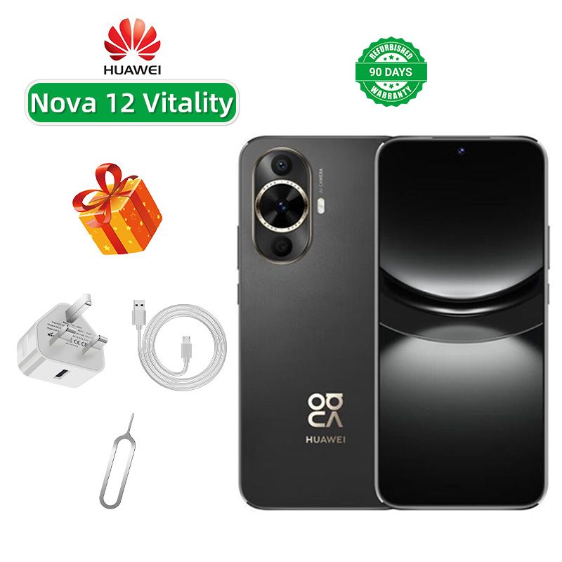Refurbished Huawei Nova 12 Vitality Edition 4G CPU Qualcomm Snapdragon 778G 4G 6.7-inch screen 50MP camera 4500mAh battery smartphone