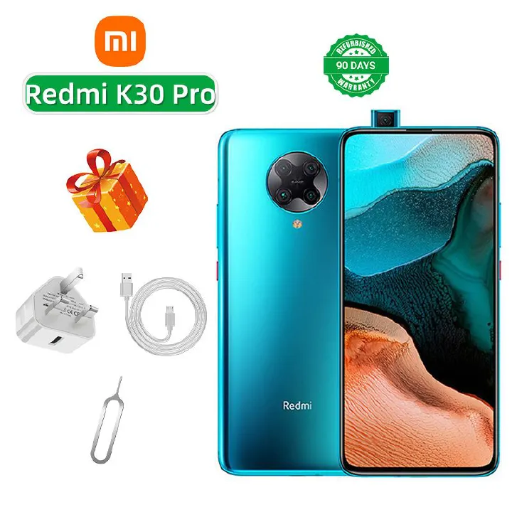 Refurbished Redmi K30 Pro 5G CPU Qualcomm Snapdragon 865 6.67-inch AMOLED inch screen 64MP camera 4700mAh battery used phone