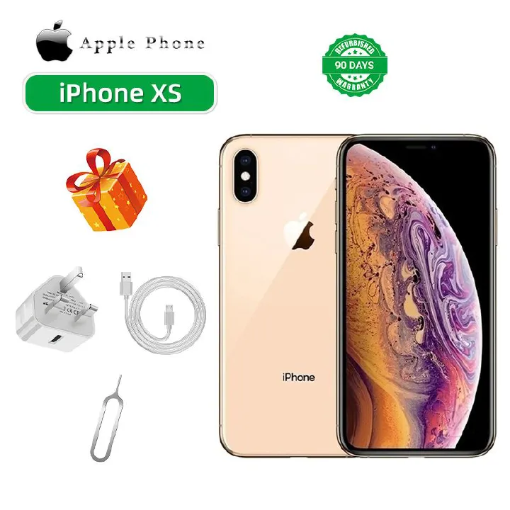 Refurbished phone Apple iPhone XS 4G CPU Apple A12 5.8-inch screen 12MP came 2658mAh battery used phone