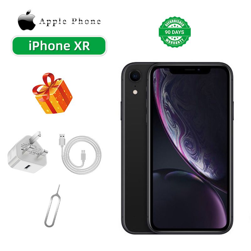 Refurbished phone Apple iPhone XR 4G CPU Apple A12 6.1-inch screen 12MP came 2942mAh battery used phone