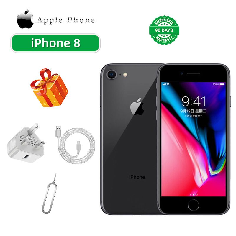 Refurbished phone Apple iPhone 8 4G CPU Apple A11 4.7-inch screen 12MP came 1821mAh battery used phone