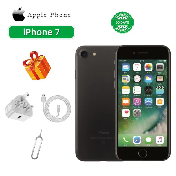 Refurbished phone Apple iPhone 7 4G CPU Apple A10 4.7-inch screen 12MP came 1960mAh battery used phone