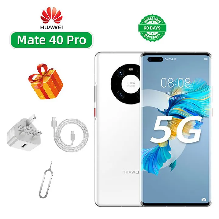 Refurbished Huawei Mate 40 Pro 4G CPU HiSilicon Kirin 9000 6.76-inch screen 50MP camera 4400mAh battery smartphone