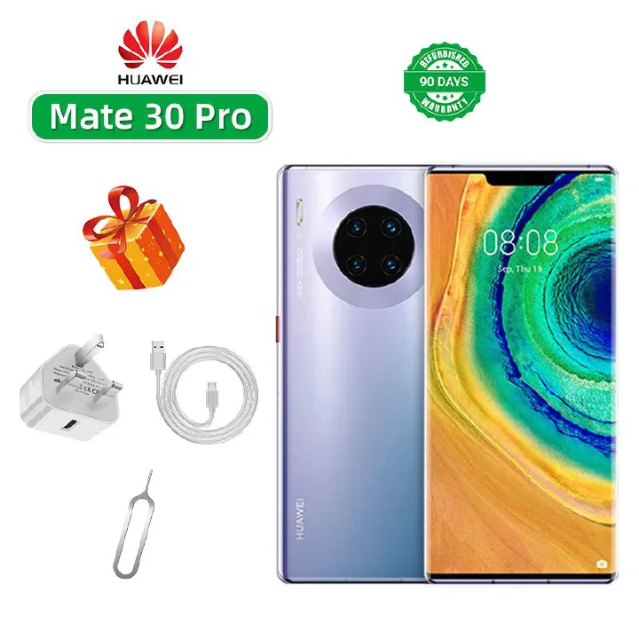 Refurbished Huawei Mate 30 Pro 5G CPU HiSilicon Kirin 990 5G 6.53-inch screen 40MP camera 4500mAh battery smartphone