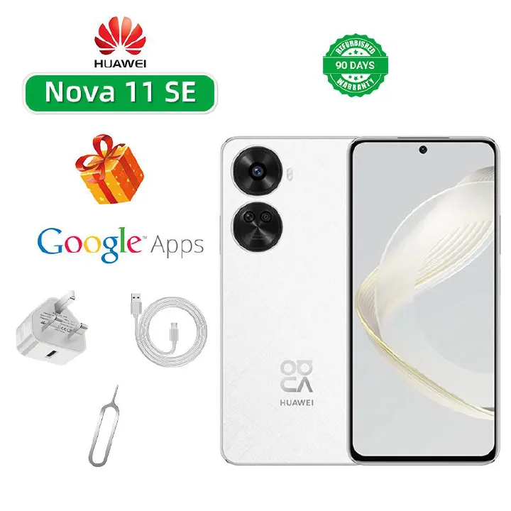 Refurbished Huawei Nova 11 SE 4G CPU Qualcomm Snapdragon 680 6.67-inch screen 100MP camera 4500mAh battery phone