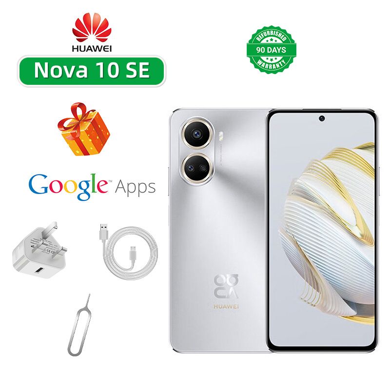 Refurbished HUAWEI nova 10 SE 4G CPU Qualcomm Snapdragon 680 6.67-inch screen 108MP camera 4500mAh battery phone
