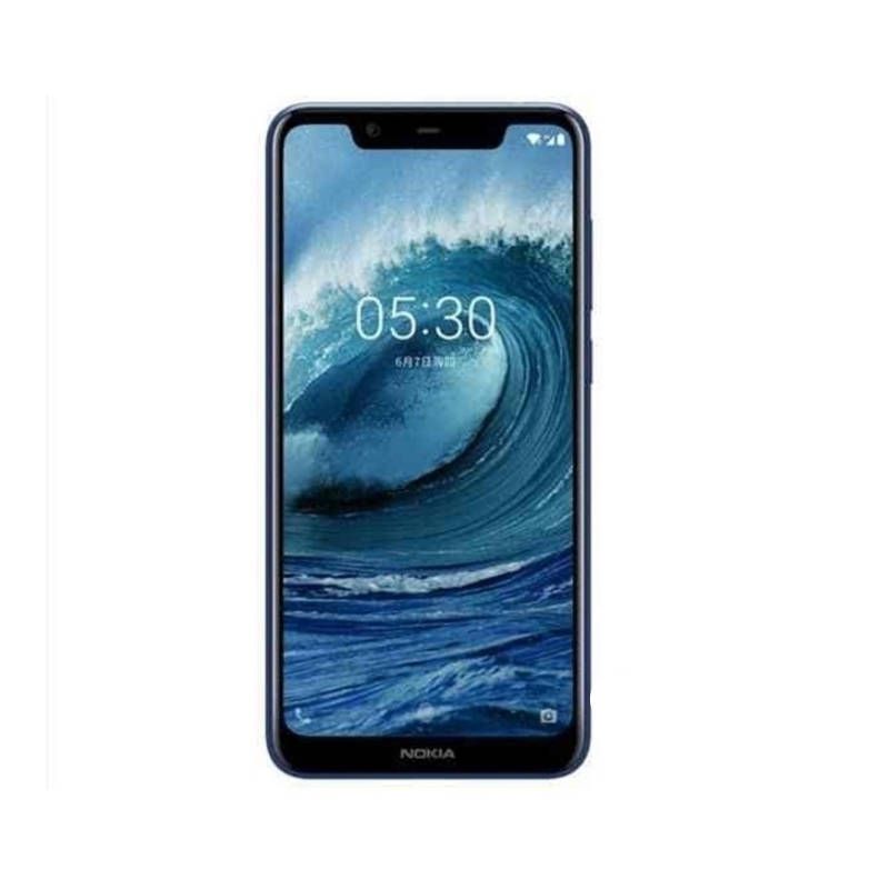 Refurbished Nokia x5 ROM 64GB 5.86inch 1520x720px Screen CPU MediaTek Helio P60 13MP Camera 3060mAh Battery in good condition Smartphone