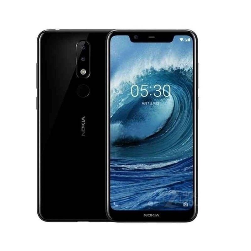Refurbished Nokia x5 ROM 64GB 5.86inch 1520x720px Screen CPU MediaTek Helio P60 13MP Camera 3060mAh Battery in good condition Smartphone