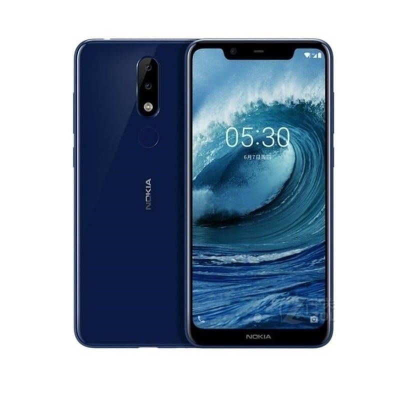 Refurbished Nokia x5 ROM 64GB 5.86inch 1520x720px Screen CPU MediaTek Helio P60 13MP Camera 3060mAh Battery in good condition Smartphone