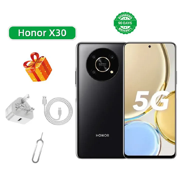 Refurbished Phone Honor X30 5G CPU Qualcomm Snapdragon 695 6.81-inch Screen 48MP Camera 4800mAh used Phone