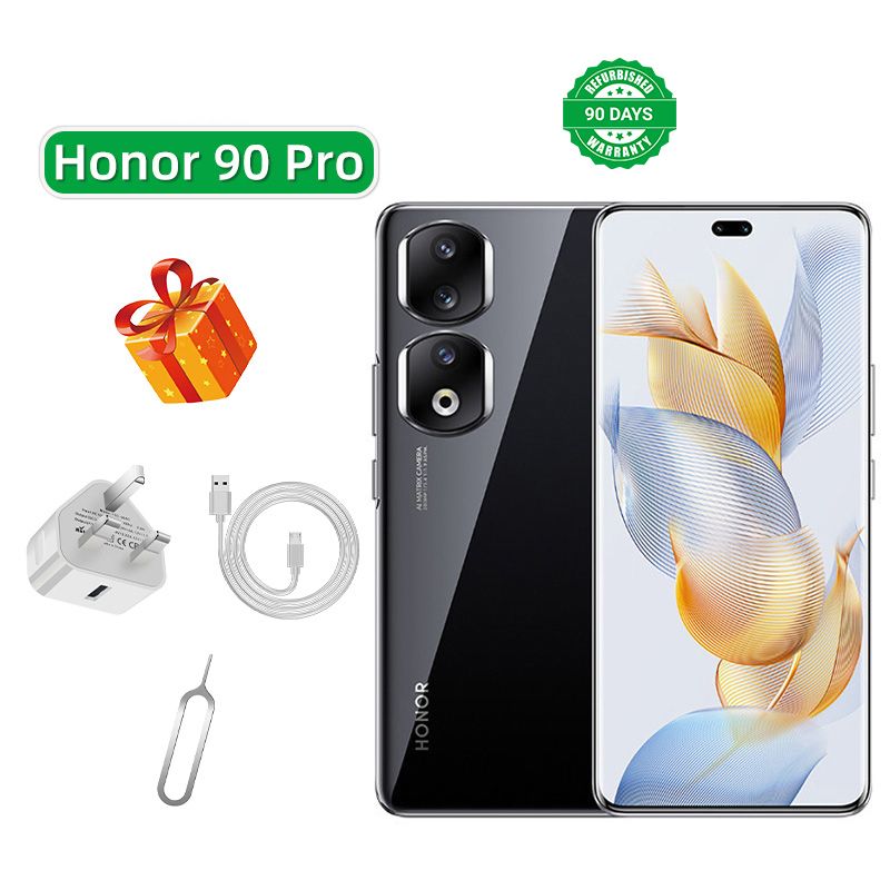 Refurbished Phone Honor 90 Pro 5G CPU Qualcomm Snapdragon 8+ Gen1 6.78-inch Screen 200MP Camera 5000mAh used Phone