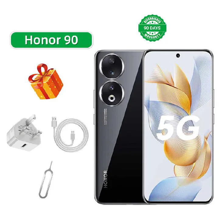 Refurbished Phone Honor 90 5G CPU Qualcomm Snapdragon 7 Gen1 6.7-inch Screen 200MP Camera 5000mAh used Phone