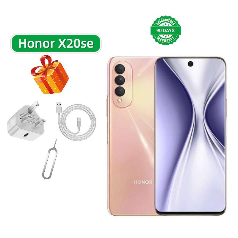 Refurbished Phone Honor X20 SE 5G CPU MediaTek Dimensity 700 6.6-inch Screen 64MP Camera 4000mAh used Phone