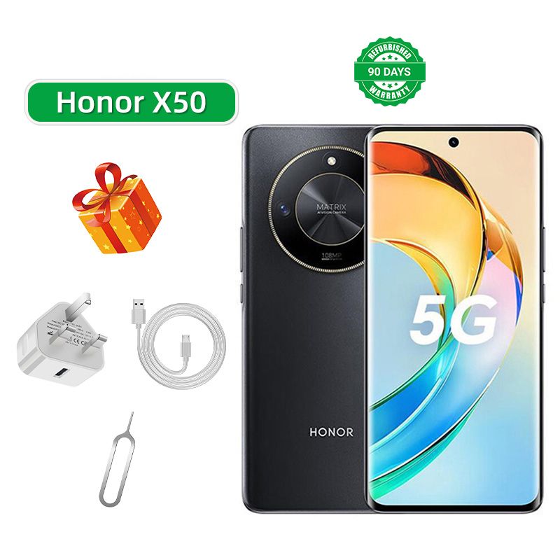 Refurbished Phone Honor X50 5G CPU Qualcomm Snapdragon 6 Gen1 6.78-inch Screen 108MP Camera 5800mAh used Phone