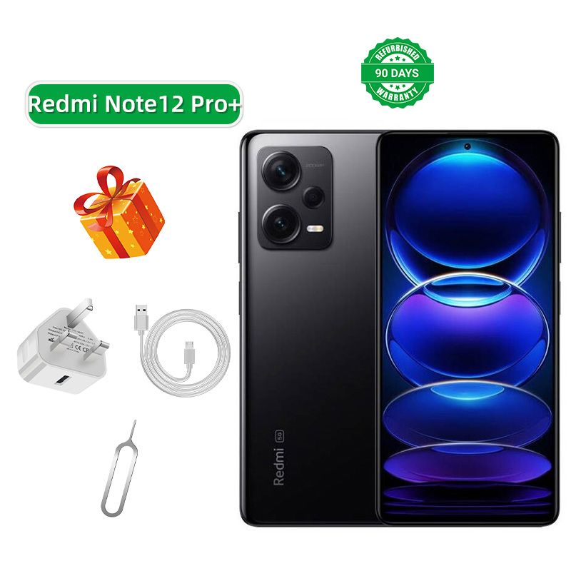 Refurbished Redmi Note 12 Pro+ 5G 6.67-inch screen CPU MediaTek Dimensity 1080 200MP camera 5000mAh battery smartphone